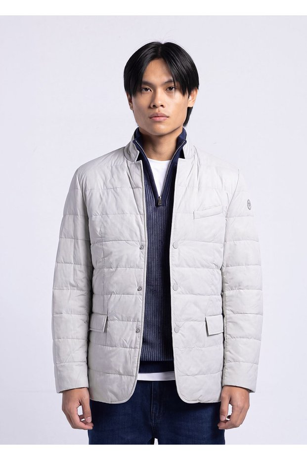 Men's Slim Fit Stone Coat