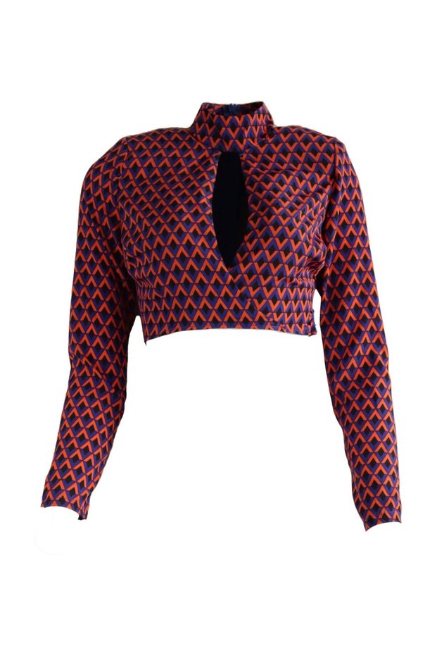 Crop Top Multicolor Midnight