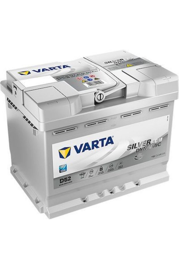 Ασημί Δυναμικό D52 12V 60AH-680A