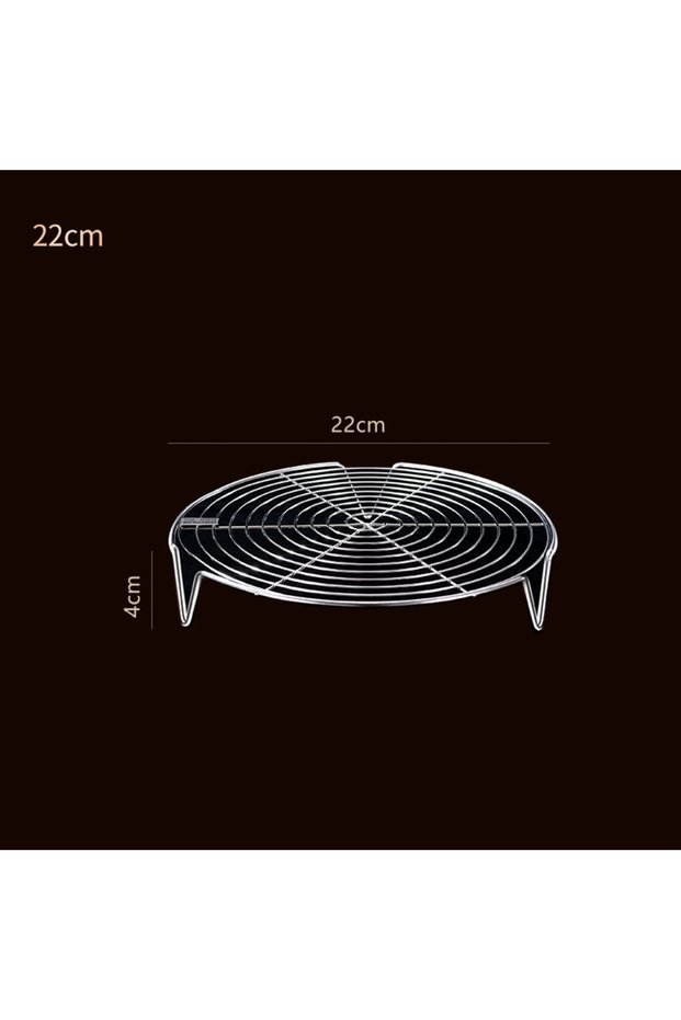 4 1Pc Stainless Steel Steamer Rack Multifunction Pot Steaming Tray Dumplings Eggs Grill Stand Kitche