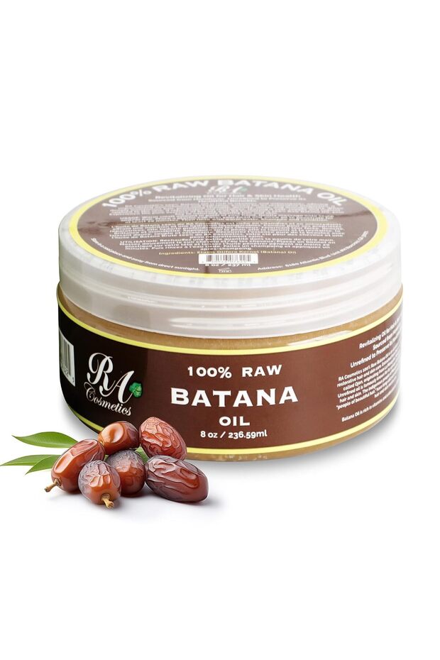 100% Natural Unrefined Batana Hair Oil for Growth, Repair & Strength | 8 oz