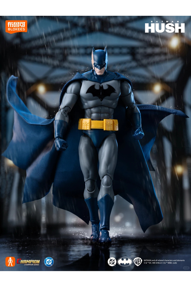 Batman Genuine Blokees Hero Champion Class Batman Hush Catwoman Action Figure Collectible Assemble M