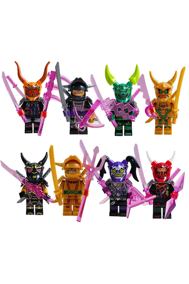 BC Building blocks, golden ninja humanoid toys, assembled educational toys, mini characters, childre
