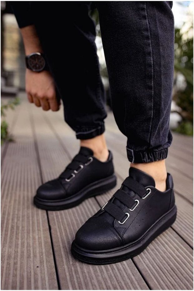 Men's Walking Tempo Training Lace-Up Comfort Sports Shoes