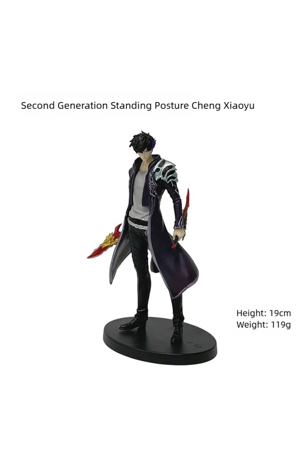 A1-No Box 21cm In Stock Solo Levelings Anime Version Figure -Sung Jinwoo Action Figure PVC Co