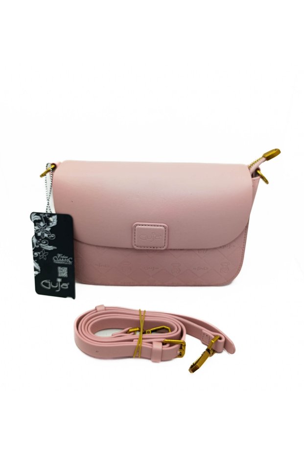 Powder Color Guja Strap Women's Shoulder Bag