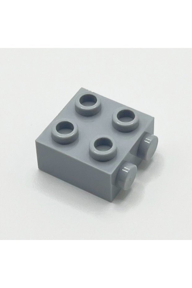 Light Grey 20pcs 22885 Modified 1x2x1 2/3 with Studs on 1 Side Building Block Toy Compatible Small P