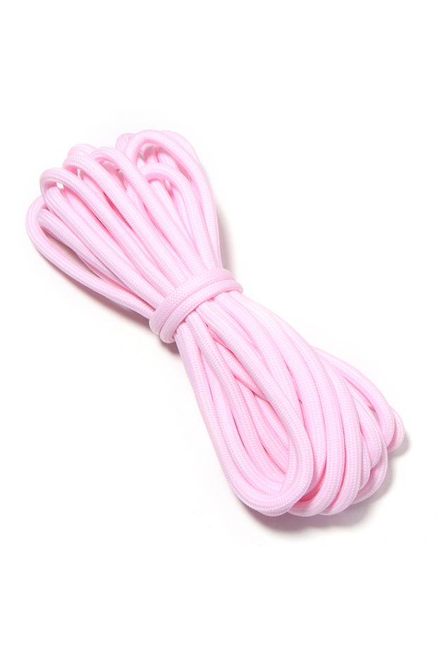 light pink 5yards/lot 5mm Colorful Polyester Braided Rope For Jewelry Making DIY Keychian Lanyard Ba