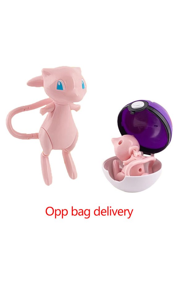 12 Original Pokemon Figures Deform Ball Elf Toy Doll Pocket Monster Pikachu Charizard Venusaur Blas