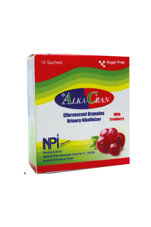 Cran Cranberry Urinary Tract Health Effervescent Sachets 10s
