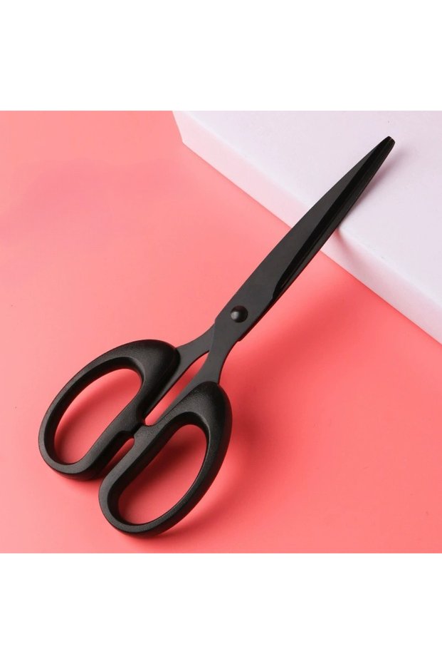 XL Teflon Coated Stainless Steel Scissors Anti-stick Anti-jam Multipurpose Shears for Office Craft F