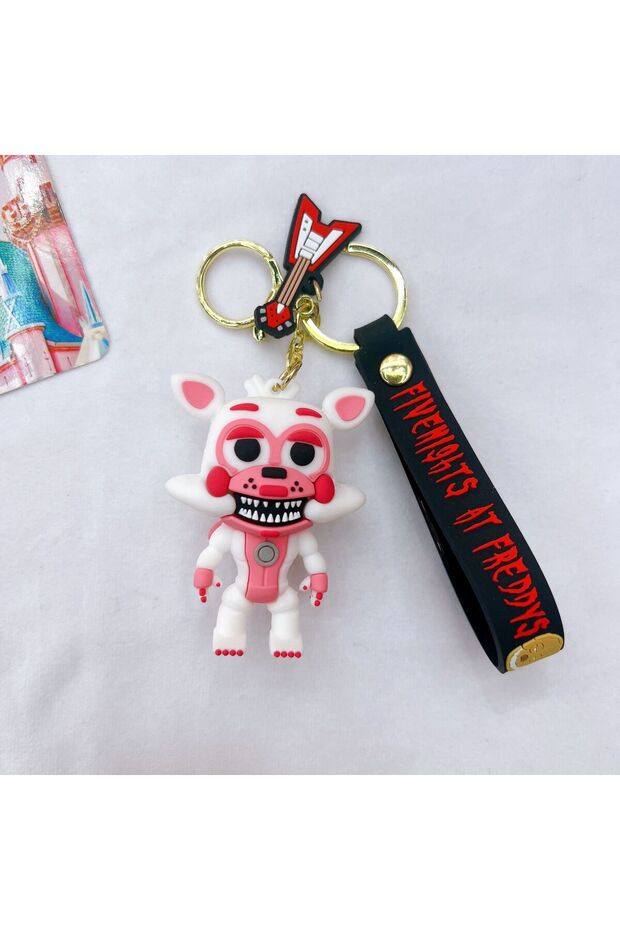 04 Wholesale Cartoon Game Action Figure FNAF Freddy's Fazbear Bear Doll Model Toy Five Nights