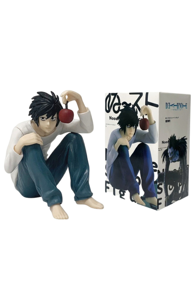 8cm-with box 8-16cm Anime Death Note L Lawliet/Ryuk/Light Yagami/sitting Position Noodle Stop