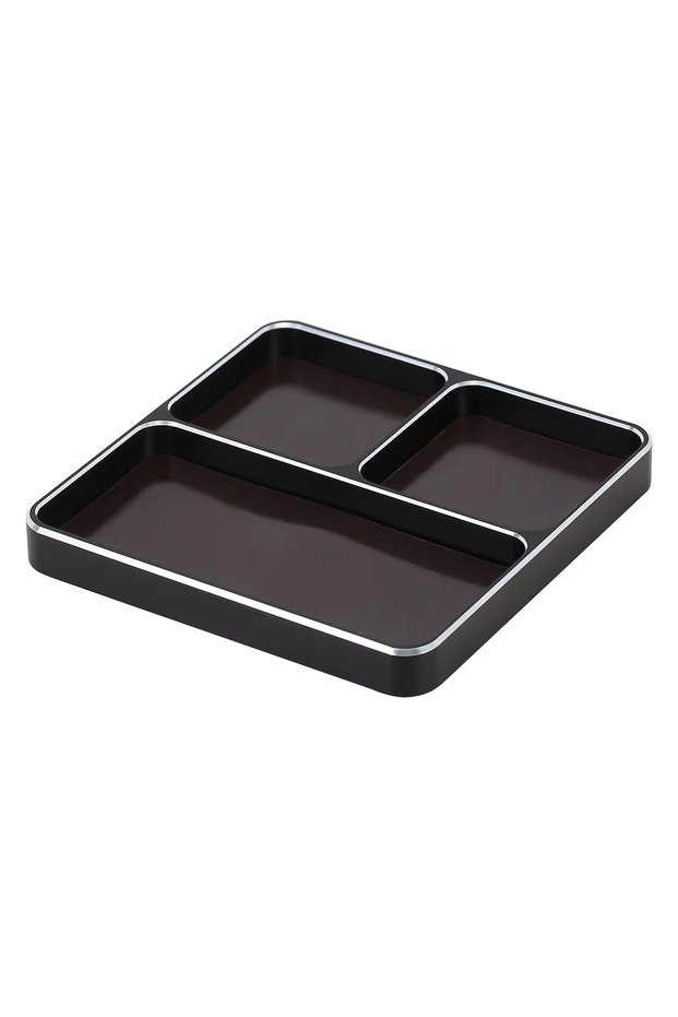 S black RS 989811mm CNC Aluminium Magnetic Screw Tray Nut Gasket Storage Tray for RC Car Boat Airpla