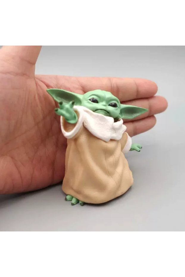 in bags B Wars Yoda Anime Movable Action Figure Kawaii Model Desktop Decoration Trendy Toys Perfect