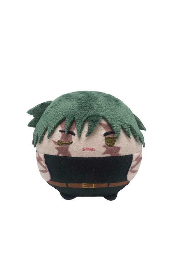 A 10cm Jujutsu Kaisen Round Plush Keychain Yuji Megumi Choso Yuta Anime Fluffy Stuffed Doll B