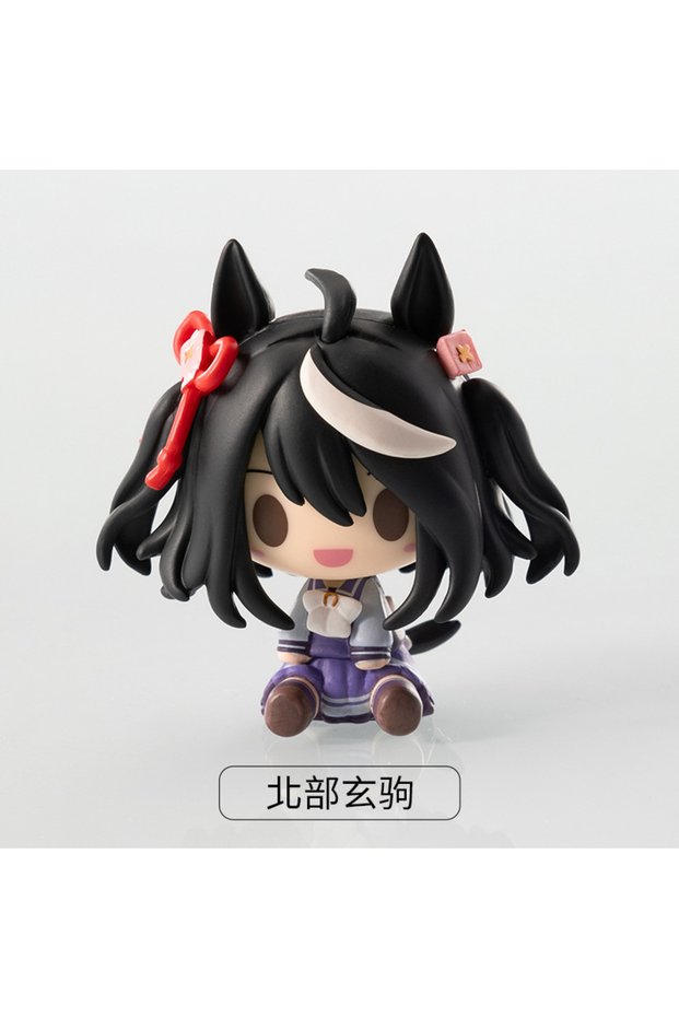 A Original Q Version Uma Musume Pretty Derby Tokai Teio Golden Ship Teio Mejiro Mai Candy Toy