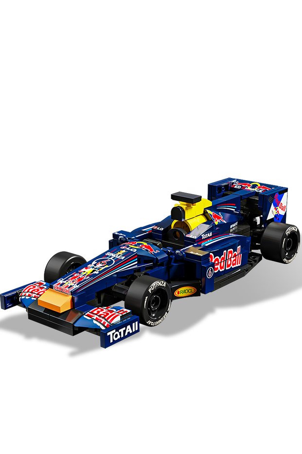 8105 Racing Car Building Block Model, Entry-level Sports Car Assembly Set, Educational Construction