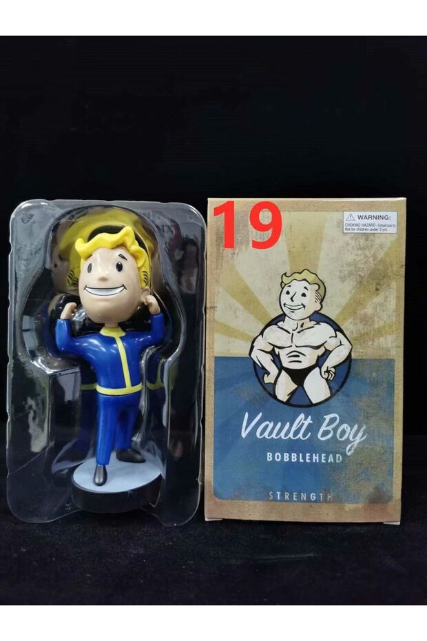 19 2025 New Hot Vault Boy Generation 7 Shaking Anime Action Figure Statue Model Room Ornament