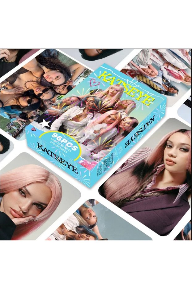 96pcs 55/127pcs Kpop Idol KATSEYE WILD New Album BEAUTIFULCHAOS Lomo Cards DANIELA HD Printd Photoca