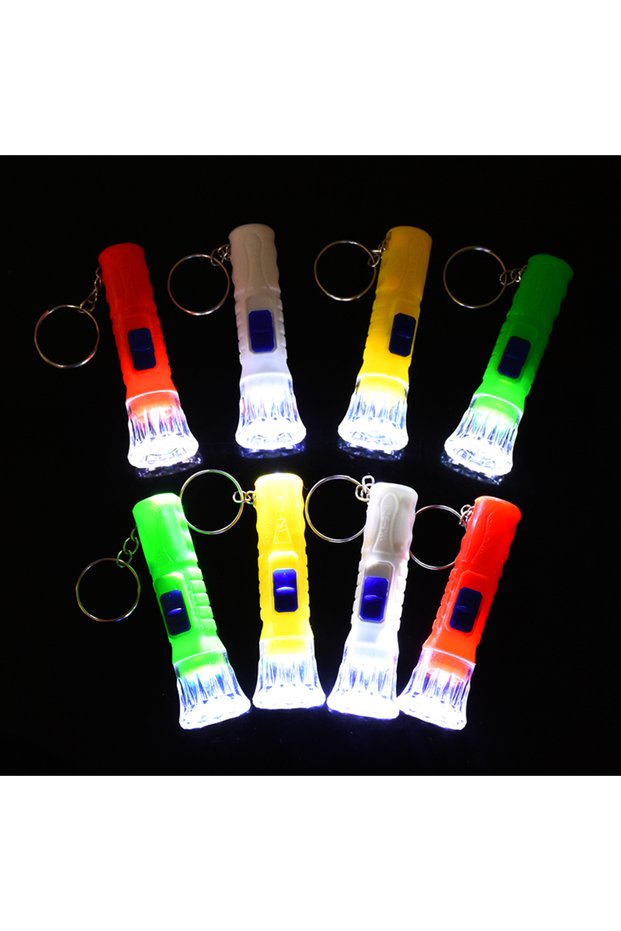 30pcs Mix 10-30Pcs Mini LED Flashlight Lamp Children Birthday Party Favors Goodie Bag Pinata Filler