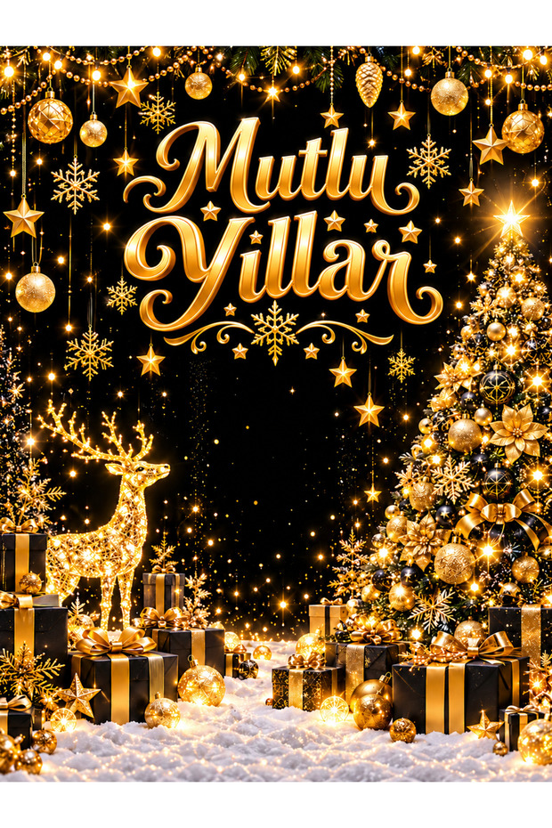 Christmas Themed, Welcome New Year, Happy New Year, Photo Shoot, Celebration, School Event Fabric Backdrop
