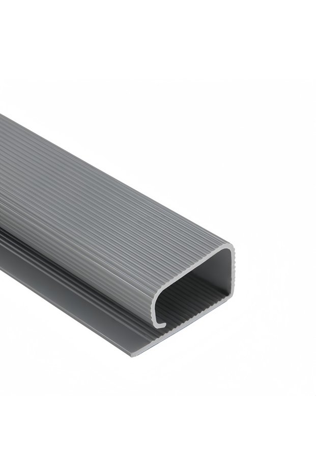 GRAY 1pc 40cm/15.75inch Under Desk Cable Management Tray PVC Power Wire Hider Strip Cord Holder Wire