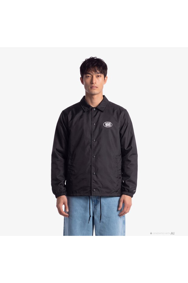 Torrey Coaches Men's Black Jacket