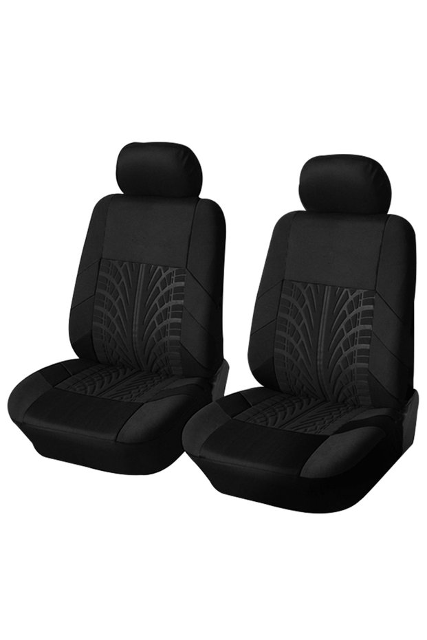 SN-1701-4PCS-BK Customized Four Seasons Universal Polyester Full Set Car Seat Covers