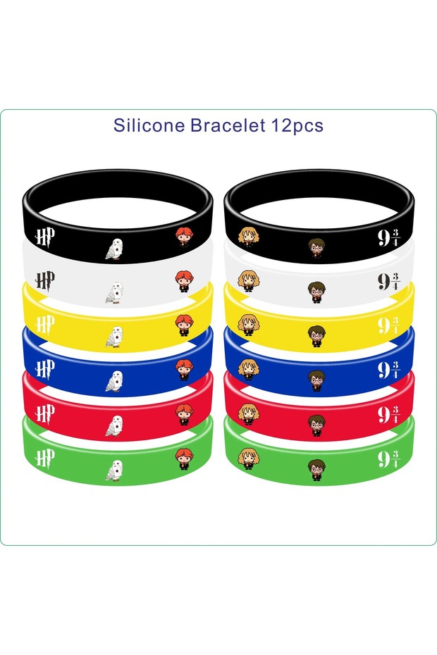 10pcs bracelet Cartoon Magicss Kids Birthday Party Decoration Academy Set Face Stickers Gift