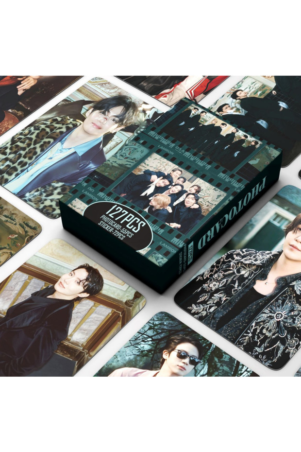 127pcs b 127pcs New Album 13th Anniversary Photocards Stickers Merch Lomo Cards Set NORMAL Fans Col
