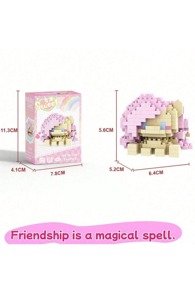 style 2 1/6 Pcs Cute Cartoon DIY Mini Figures Adorable Little Decoratives Perfect for Wedding