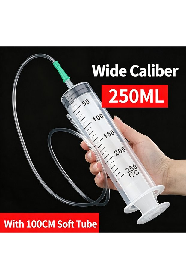 250ML 60Ml-1000Ml Durable Large Capacity Syringe Car Oil Extractor Suitable for Lab Glue Dispensing