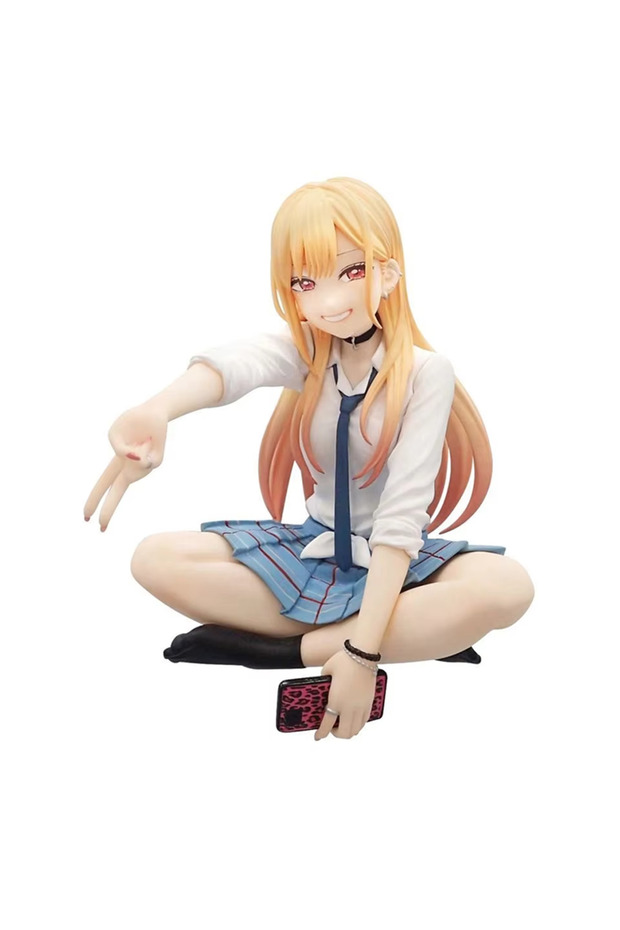 Kitagawa Marin My Dress-Up Darling Kitagawa Marin Sitting Position Anime Figure Model Statue