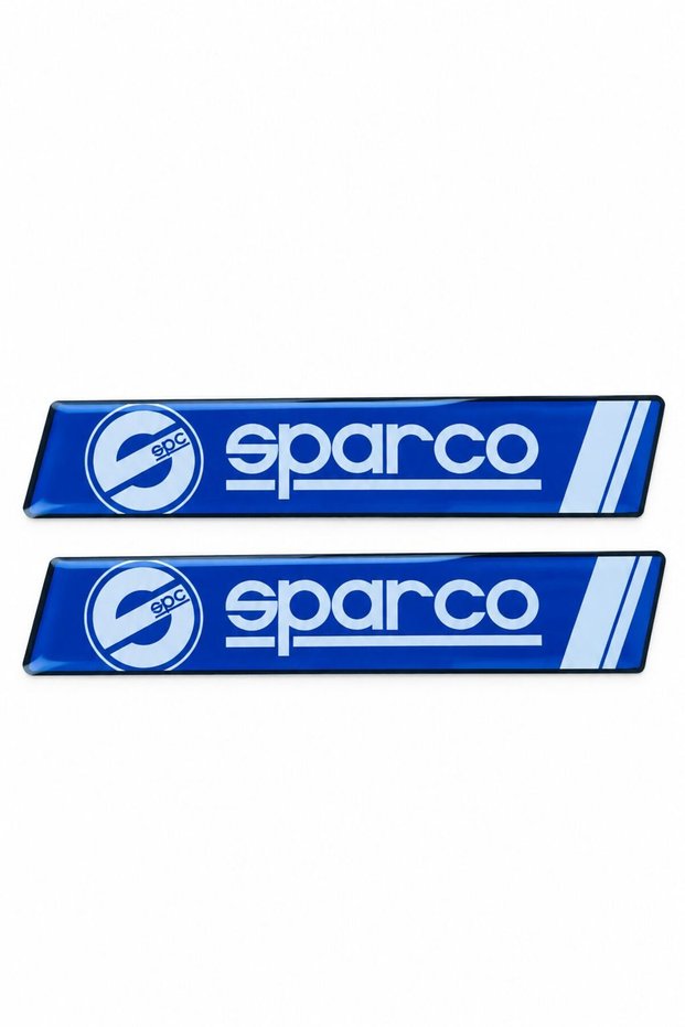 Blue White 3D Drop Sticker 9 X 2 cm |   Decorative Car, Motorcycle, Bicycle Sticker 2 Pcs
