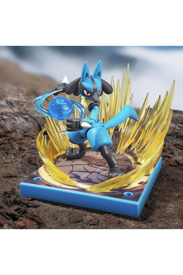 Lucario Blokees Original Pokemon Pikachu Eevee Mewtwo Charizard Greninja Meowscarada Ceruledge Carto
