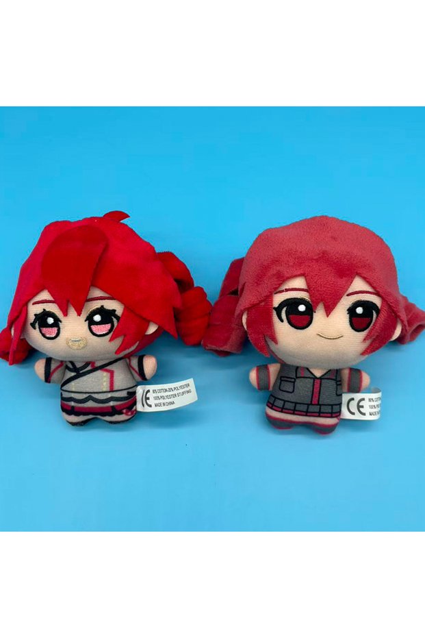2pcs New Hot Kasane Teto Plush Toy Soft Doll Stuffed Plushies Figure Anime Cosplay Cartoon Birthday