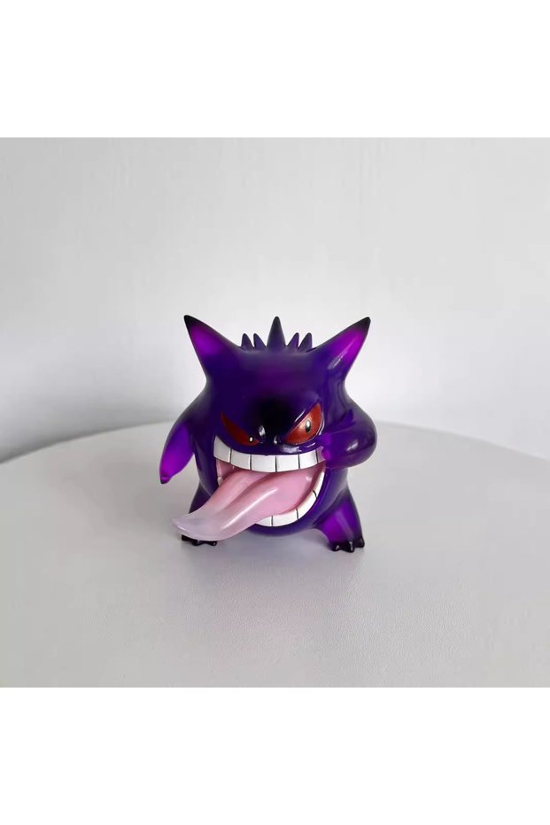no box B New Anime Gengar Action Figure Transparent Desktop Collectible Ornament Pvc Model Ch
