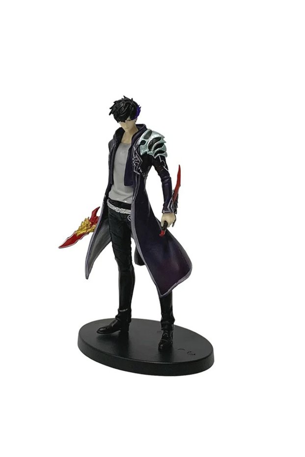 no box-1 21cm In Stock Upgrade(Anime Version) Cha Hae-in Action Figure PVC Collect Model Figu