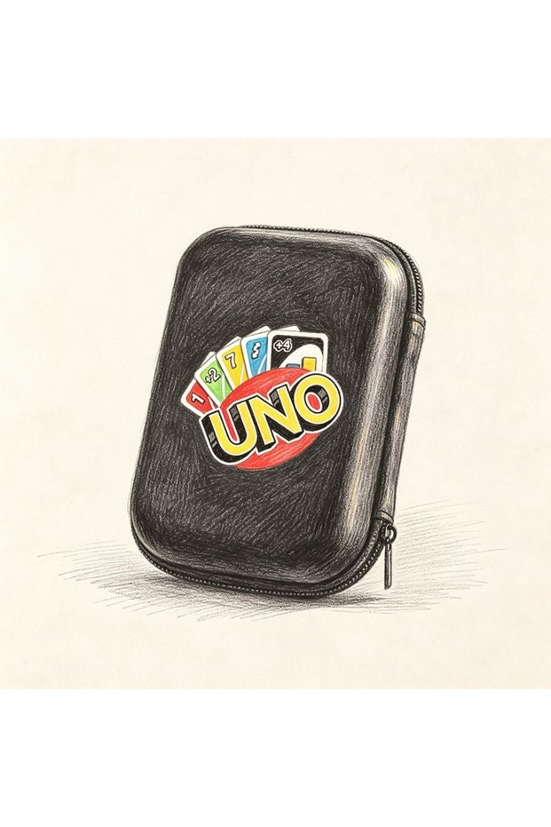 black New 2026 Travel Zipper Case Carry Board Game Cards Storage Package For Kids Fan Entertainment