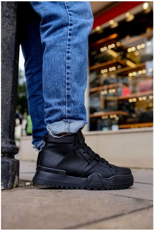 Men's Stable and Balanced Winter Warm Boots with Zipper
