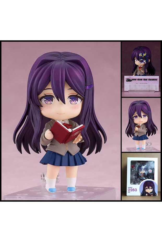 2283 Doki Doki Literature Club Q Version Nendoroid Monika 1817 Yuri 2283 Sayori 2250 Natsuki