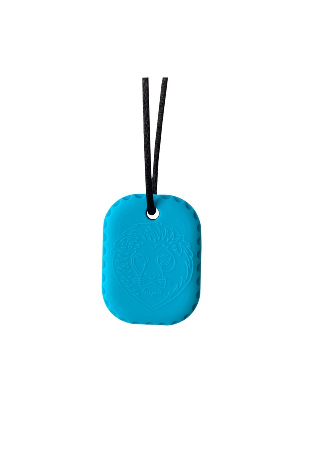 1pcs Baby Silicone Teether Kids Chew Necklace Sensory Chewy Pendant Oral Motor Toys Therapy Tools fo