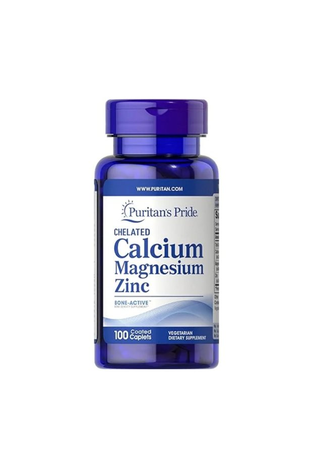 Puritans Pride Calcium Magnesium & Zinc Tablet 100S