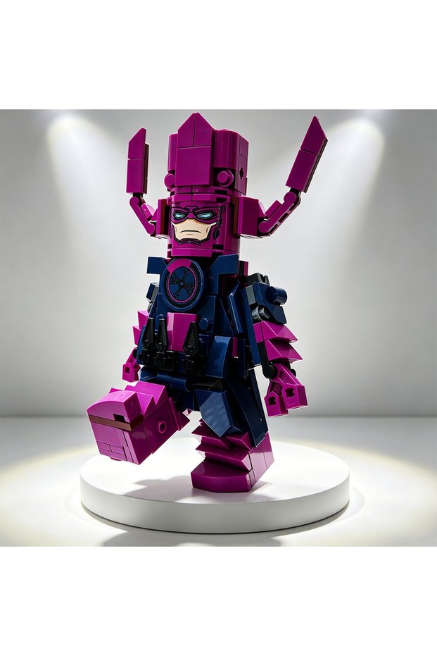 227PCS MOC 227PCS Fantastices Four Galactus DIY Model Building Blocks Creative Assembly Educational