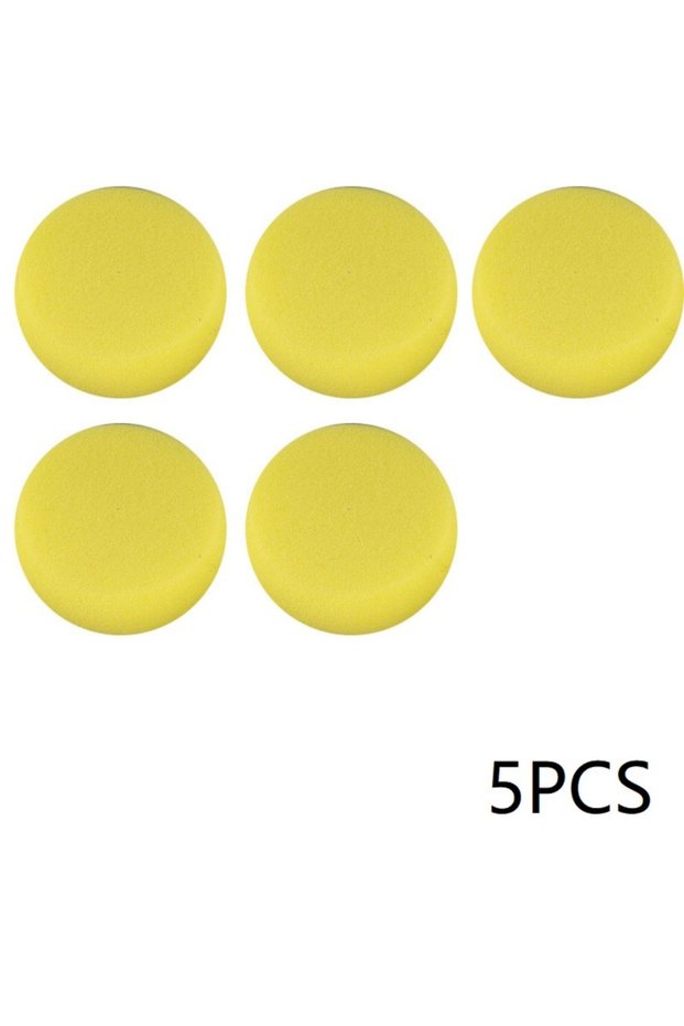 5 pcs Multi-Pack Sponge Painting Brushes, Round Watercolor Sponges for Coloring Crafts, Art Painting