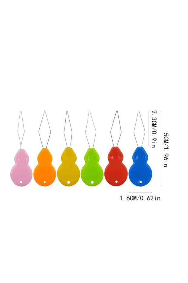 100Pcs Random 5cm 10-100Pcs Needle Threader Elderly Guide Easy Device Thread Punch Needle DIY Sewing