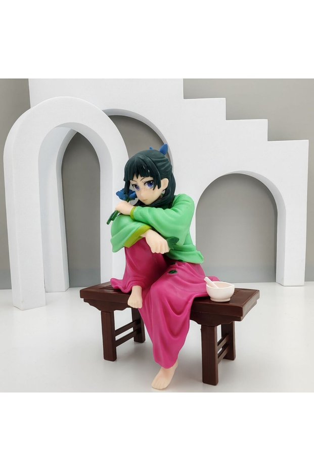 NO BOX-C1 The Apothecary Diaries Anime Figures Pvc Model Maomao & Table Cute Girl Action Figu