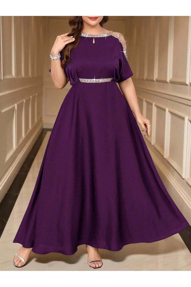 Rochie maxi, mov