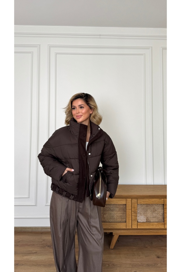Imported Premium Felt Detailed Inflatable Coat